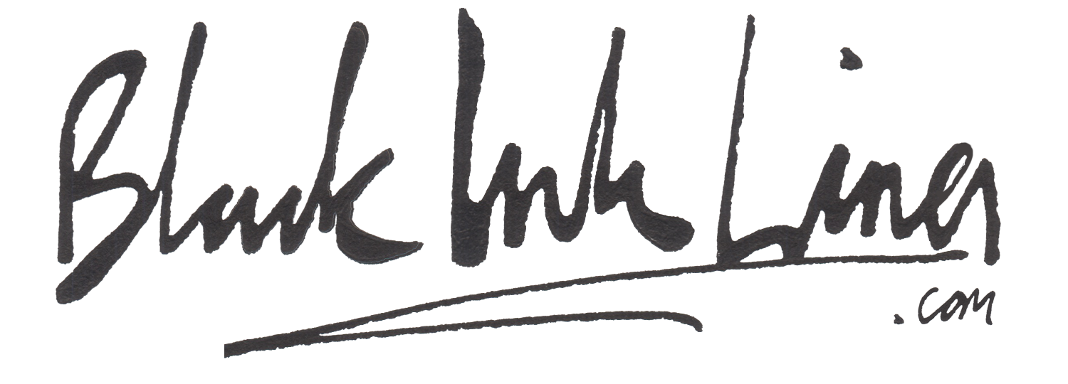 Black Ink Lines Logo
